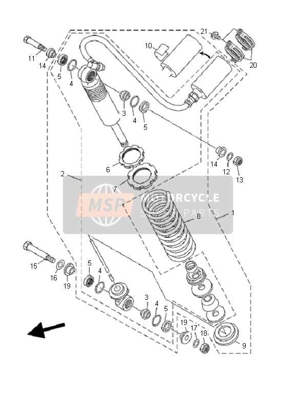 yamaha bolt parts diagram