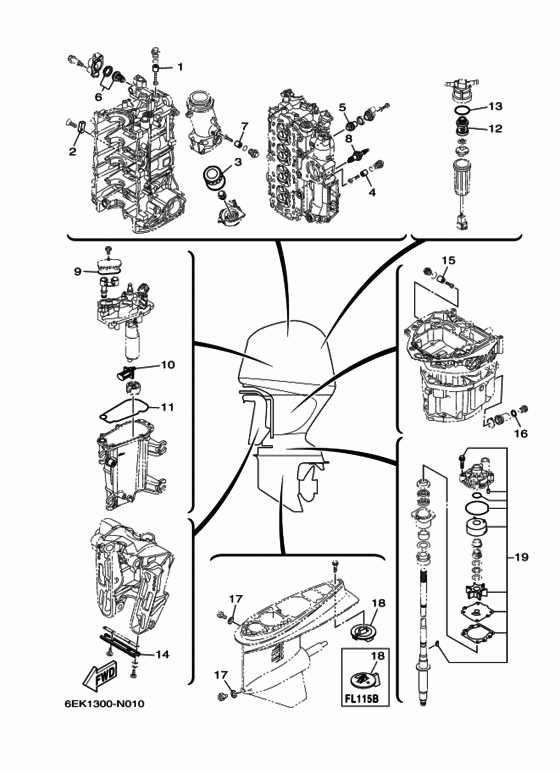 yamaha f200xb parts diagram