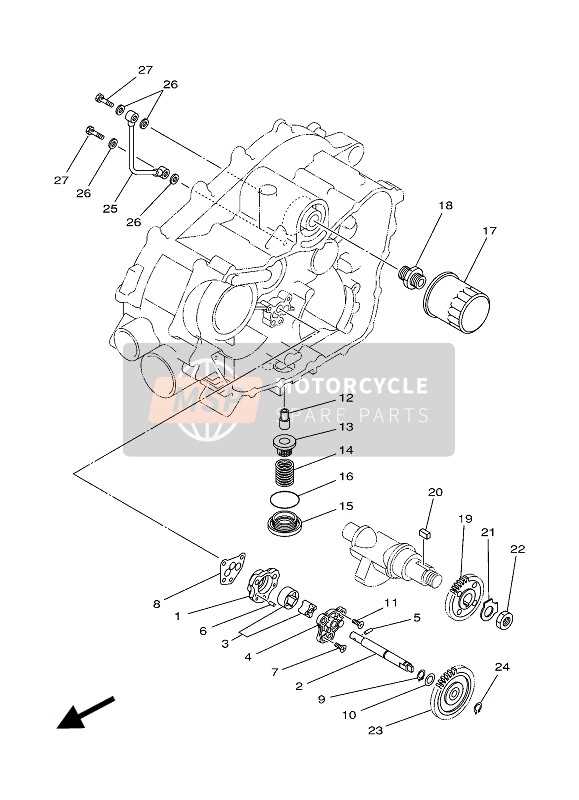 yamaha kodiak 450 parts diagram