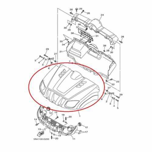 yamaha rhino 700 parts diagram