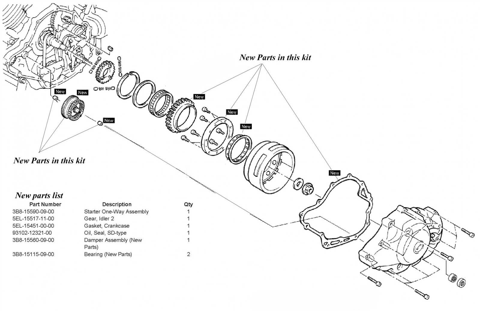 yamaha v star 1100 parts diagram