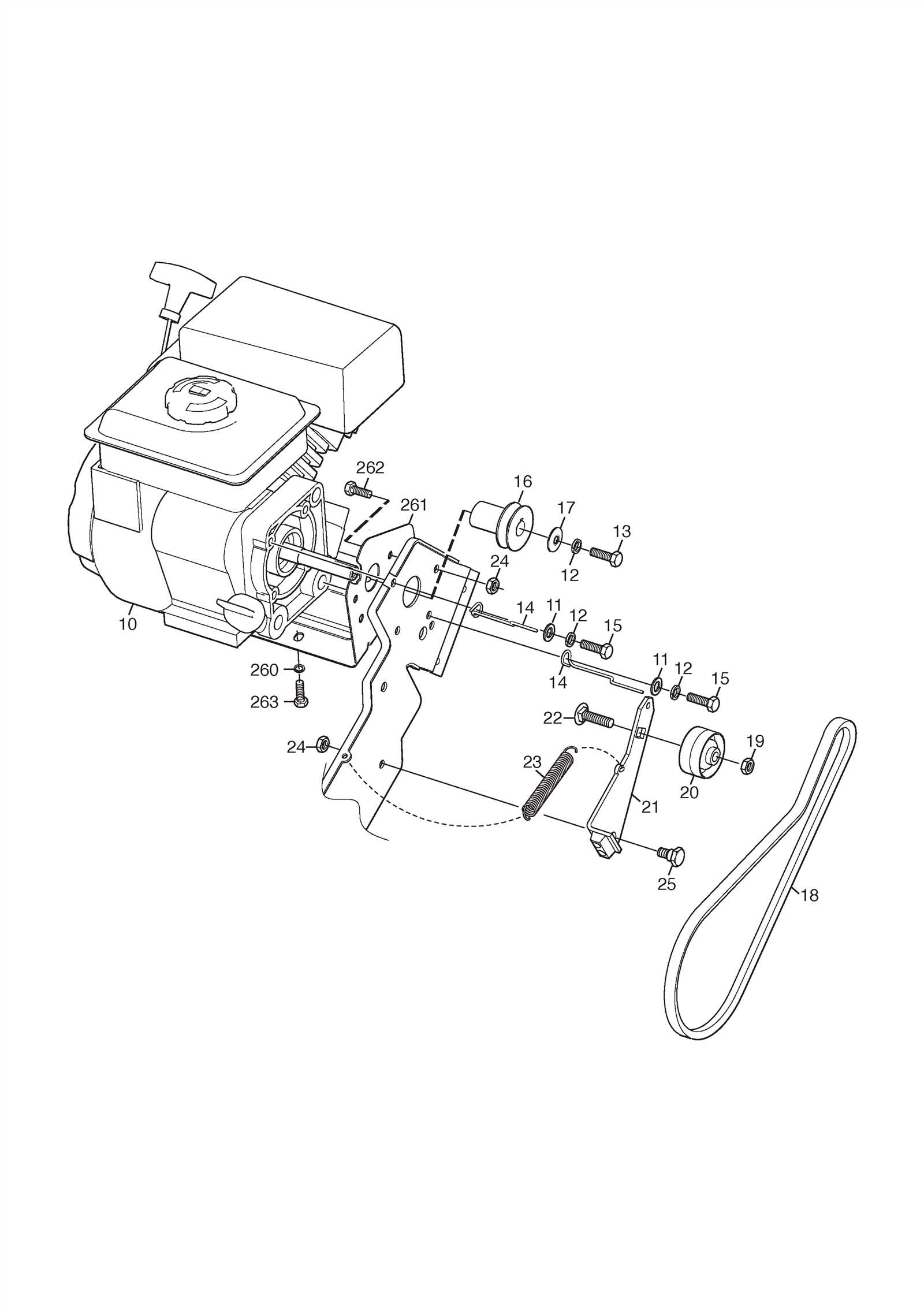 yard machine snow blower parts diagram