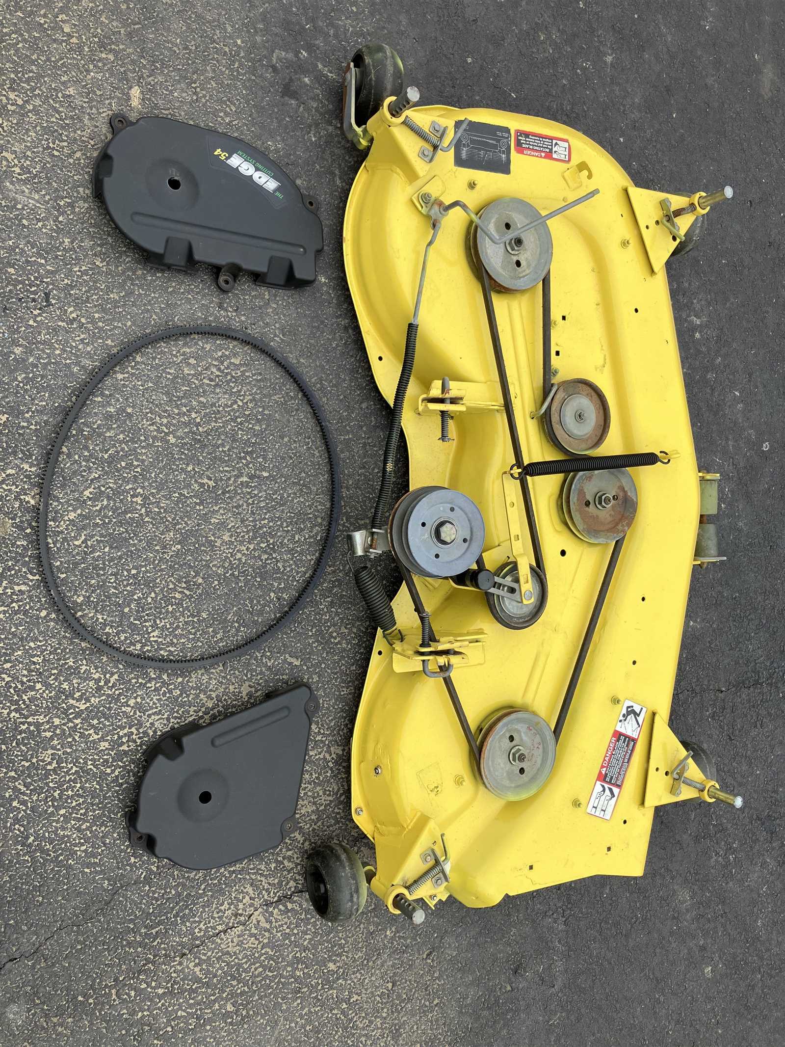 john deere 54 mower deck parts diagram