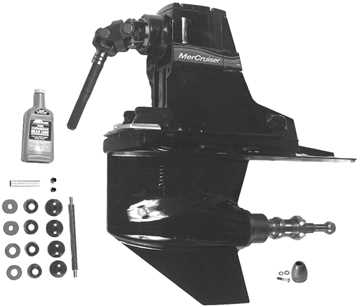 mercruiser bravo 3 outdrive parts diagram