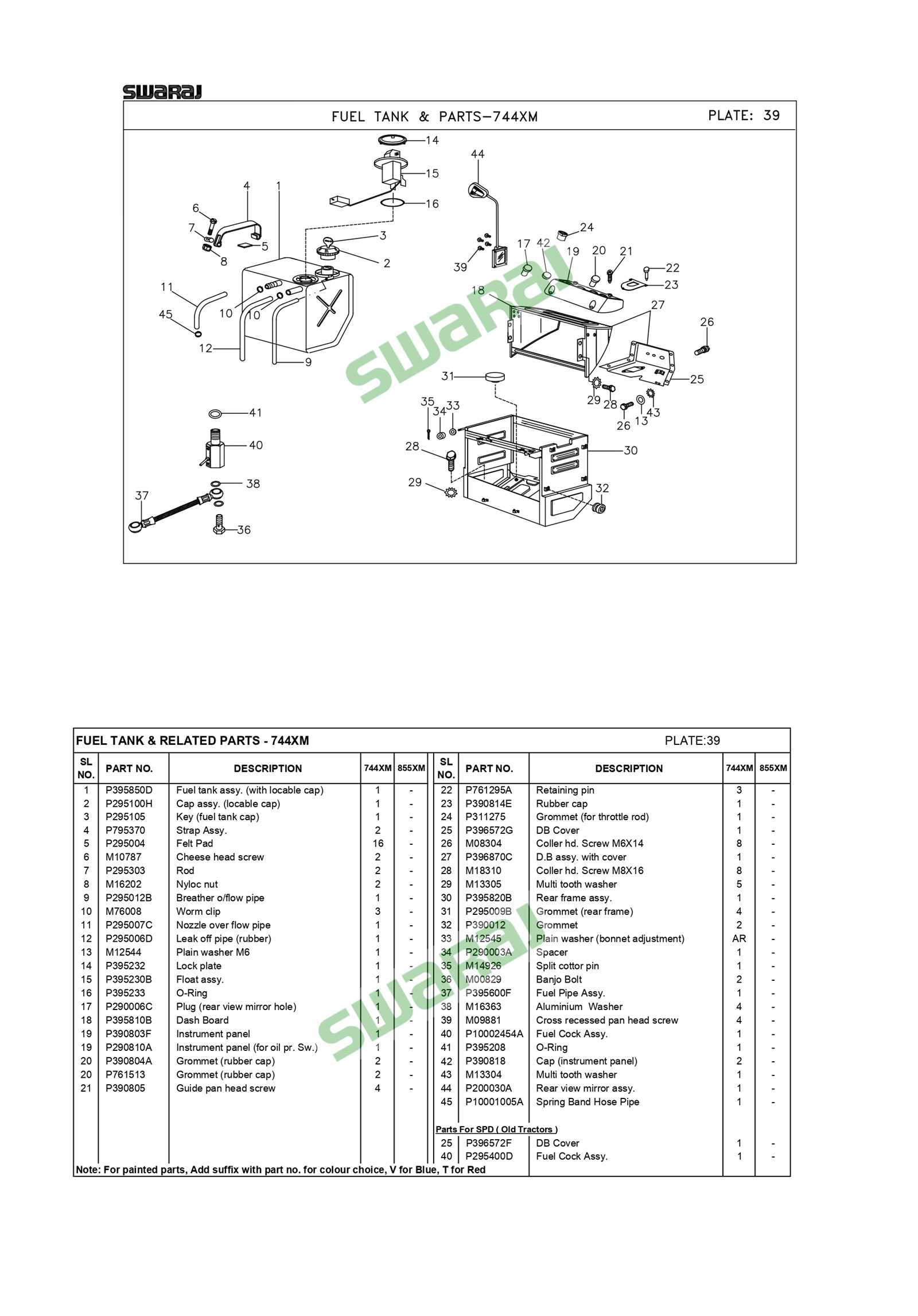 fuel tank parts diagram