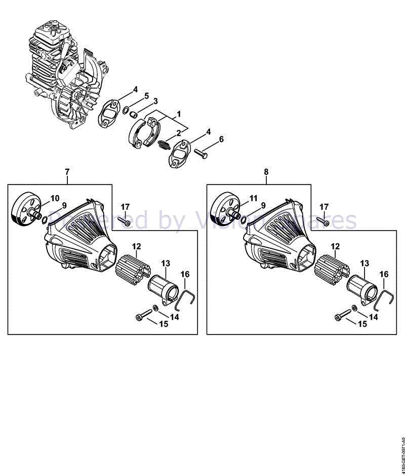 stihl ht 133 parts diagram