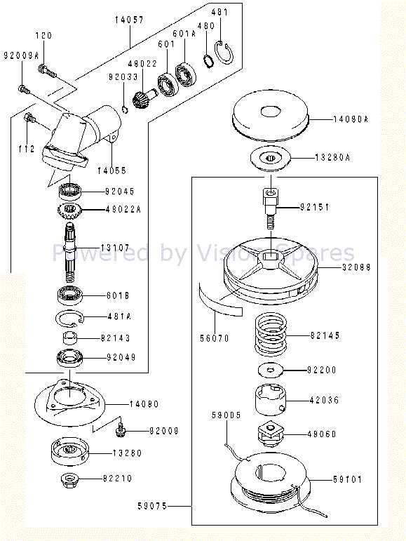 kuhn mower parts diagram