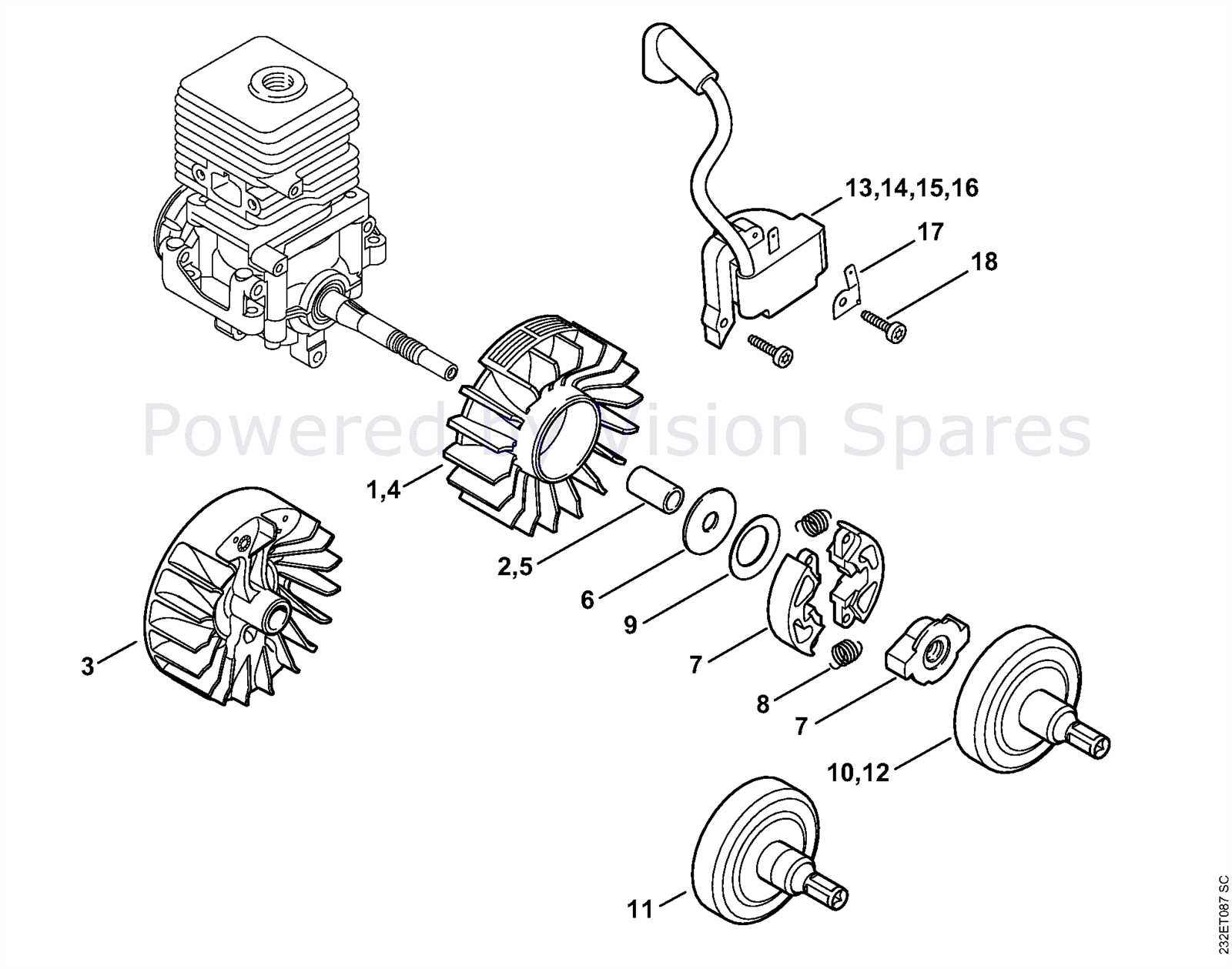 stihl fs 38 parts diagram