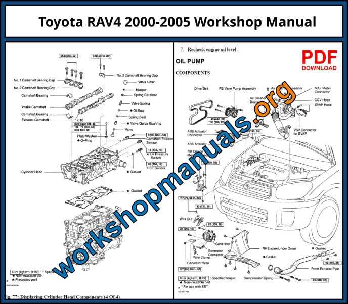 2007 toyota rav4 parts diagram