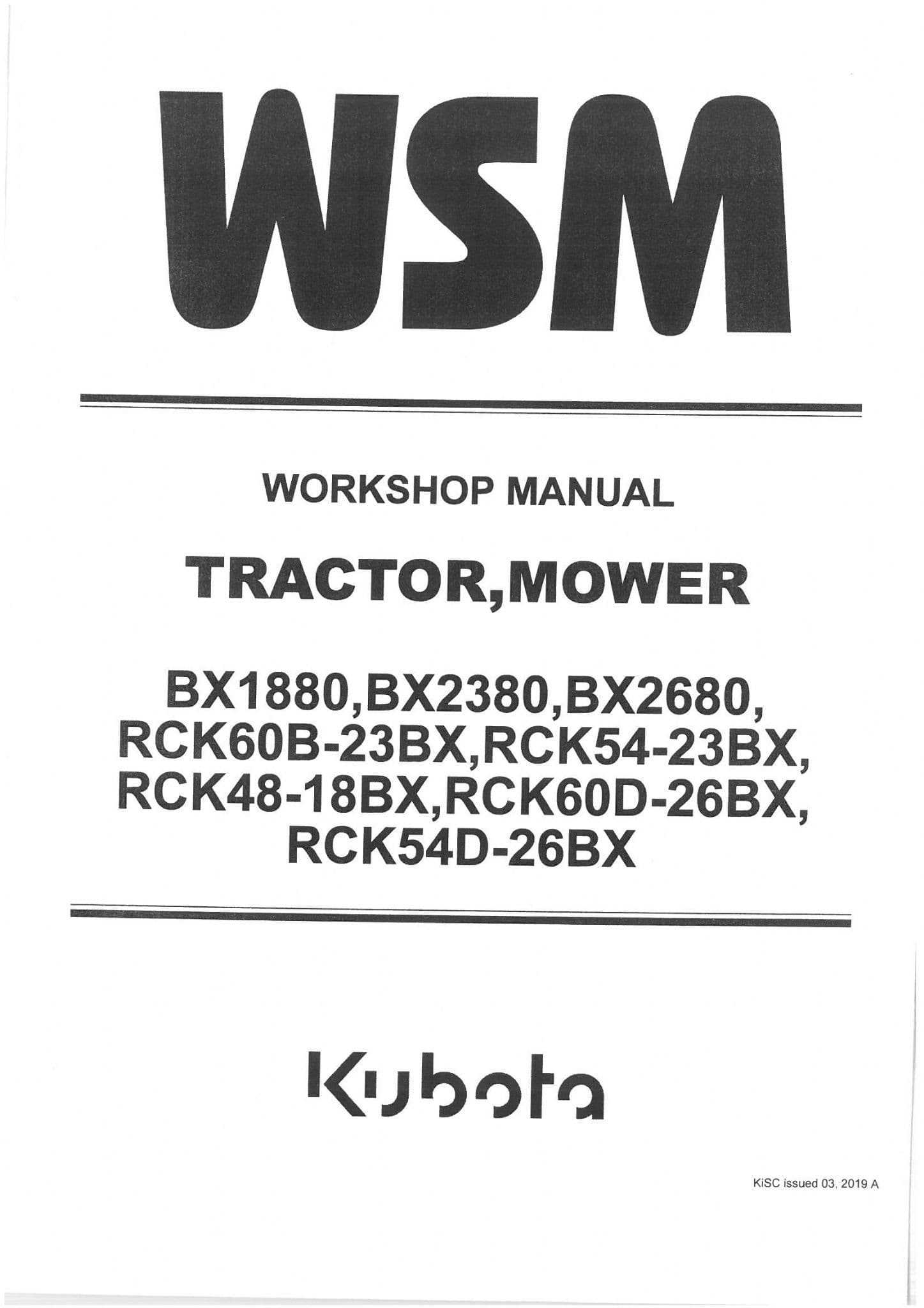 rck54 23bx parts diagram