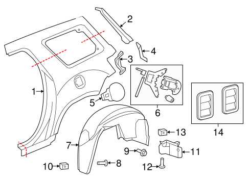 2016 gmc acadia parts diagram