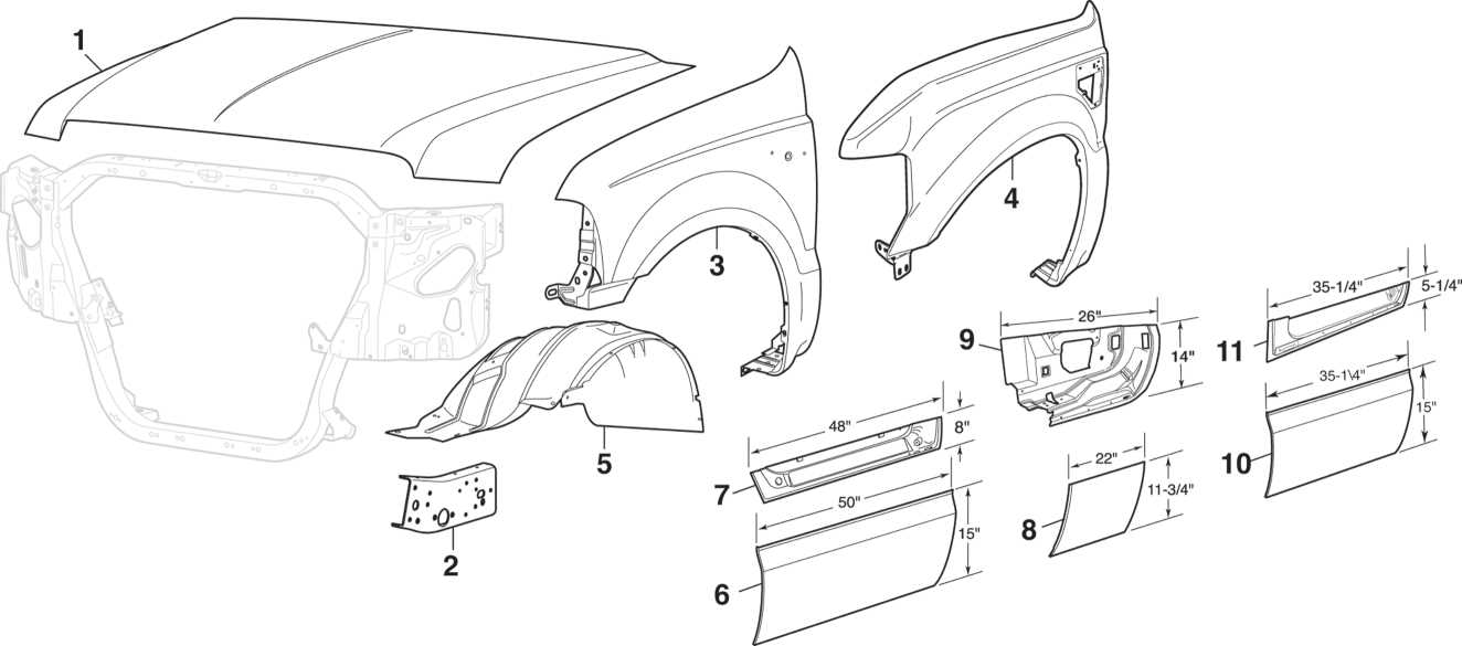 1999 ford f150 parts diagram