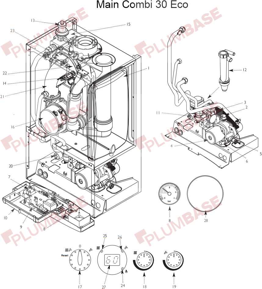 ecosmart 27 parts diagram