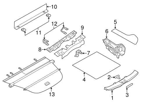 2016 nissan murano parts diagram