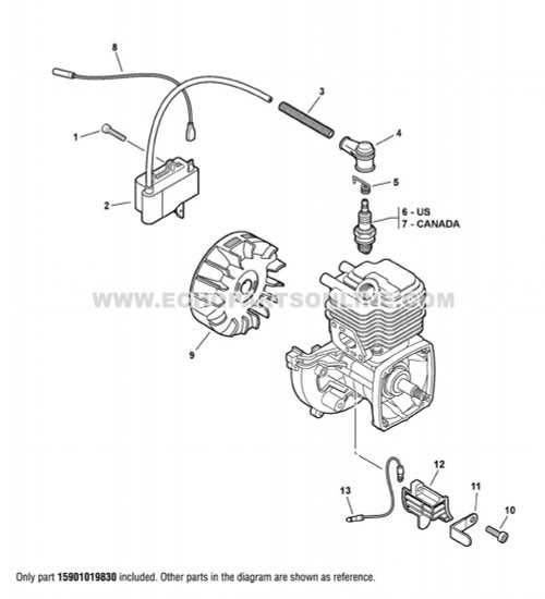 echo srm 210 parts diagram