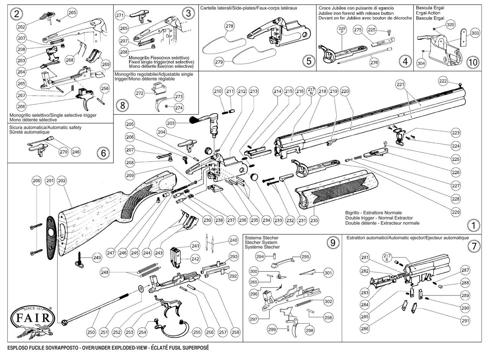 basic shotgun parts diagram