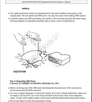 2007 honda odyssey parts diagram