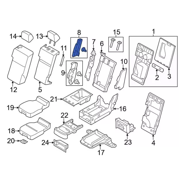 ford oem parts diagram