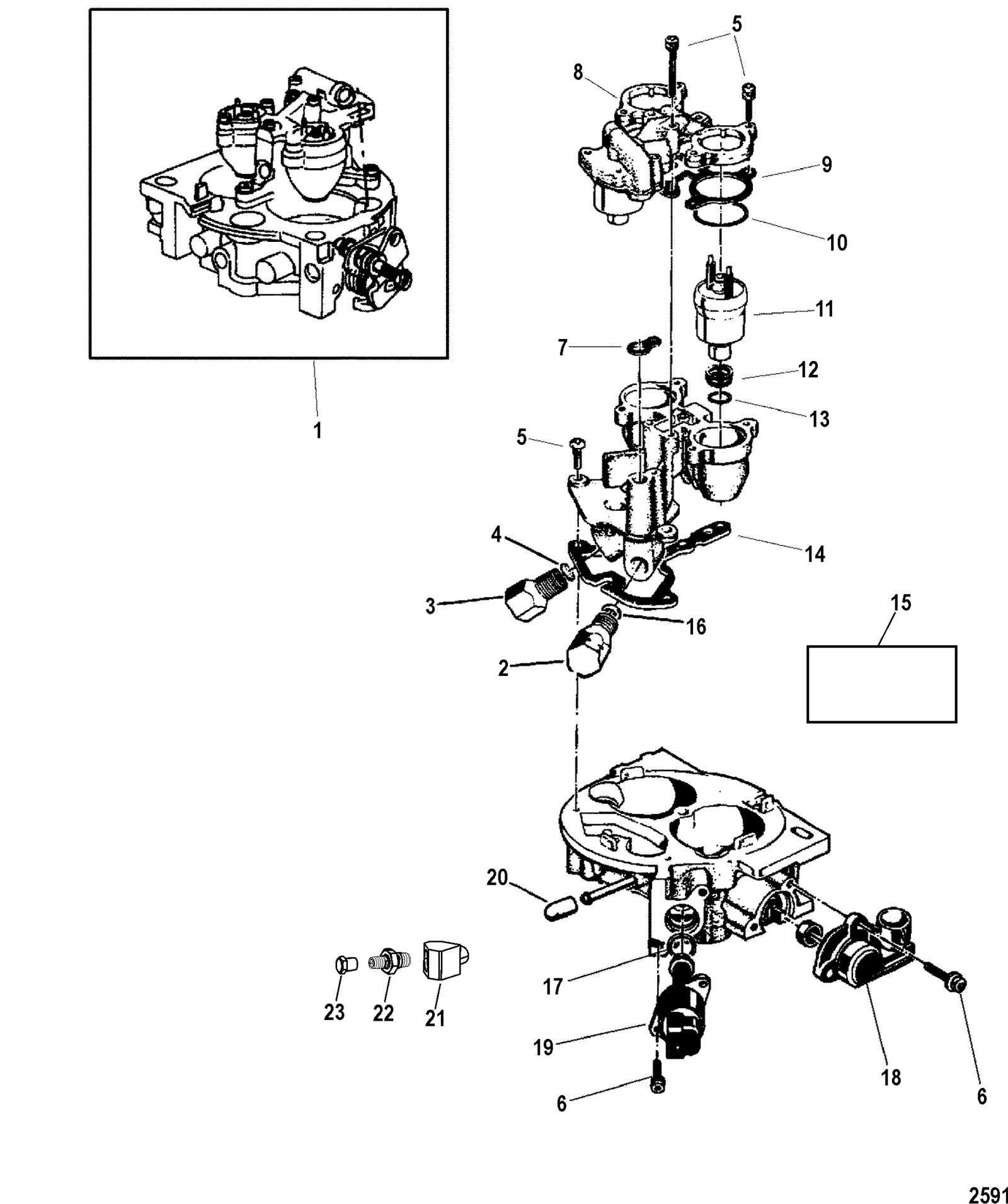 throttle body parts diagram