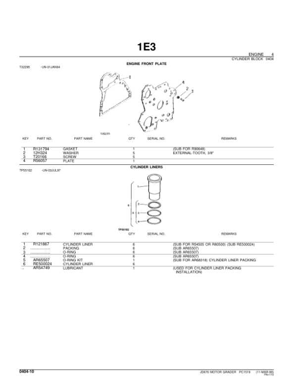 john deere 670 parts diagram