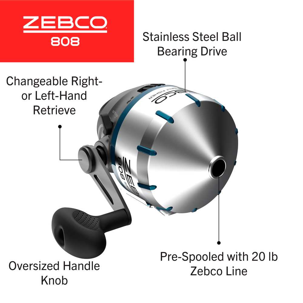 zebco reel diagrams parts lists