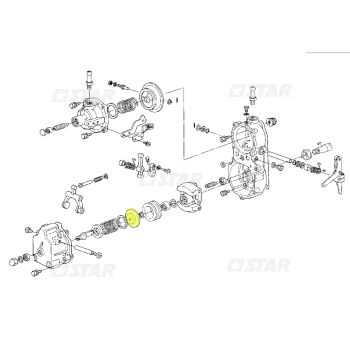 zexel fuel injection pump parts diagram