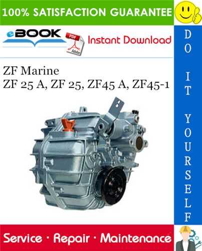 zf marine transmission parts diagram