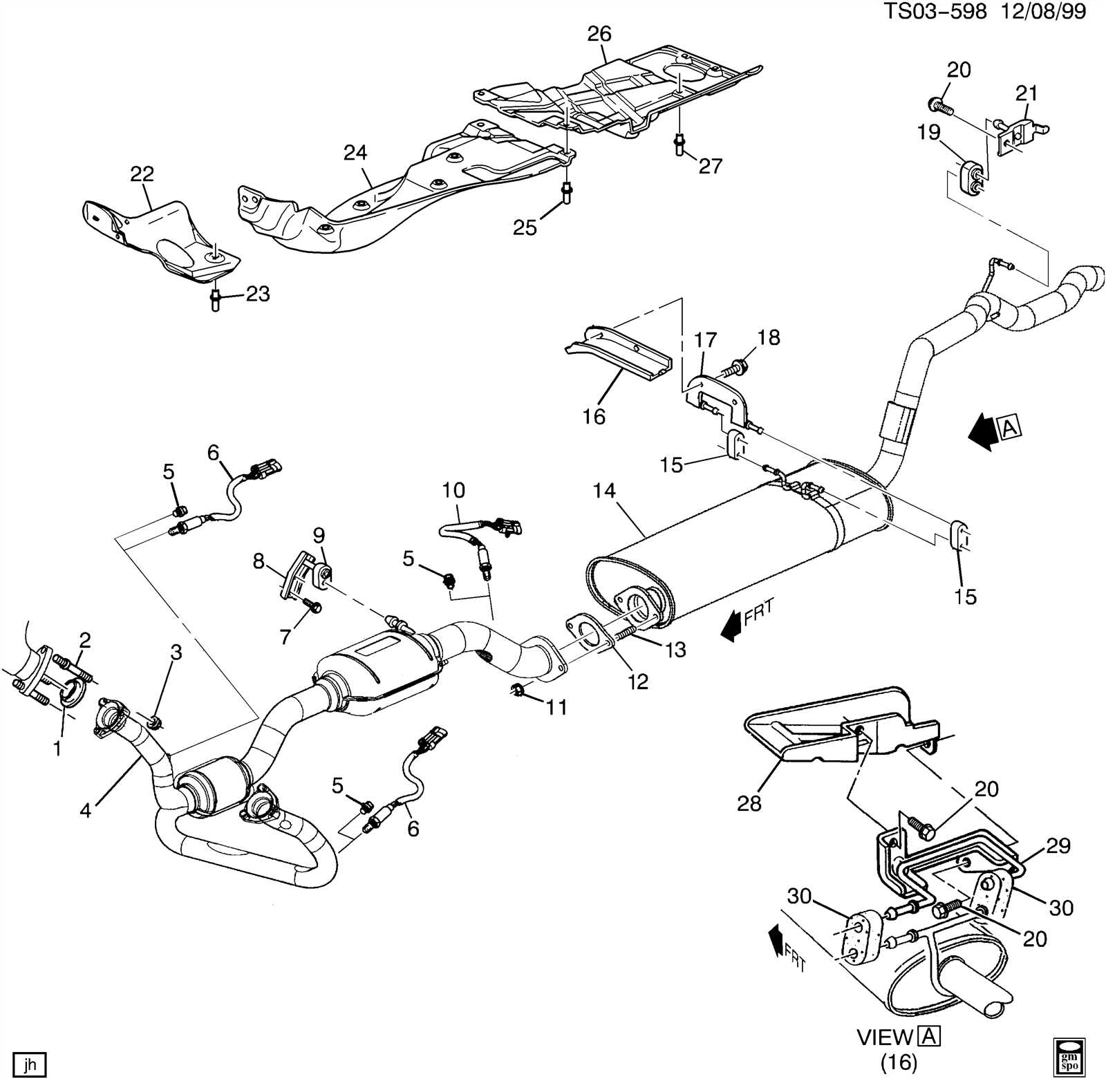 2002 chevy s10 parts diagram