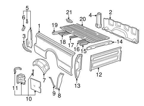 2004 ford ranger parts diagram