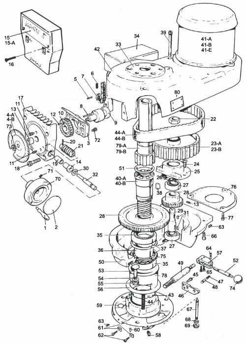 bridgeport parts diagram