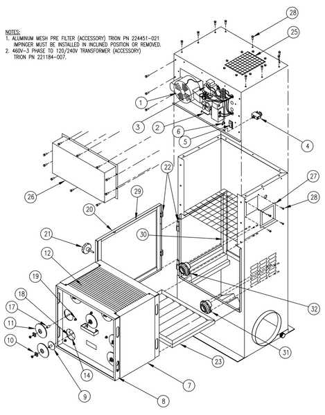 lennox furnace parts diagram