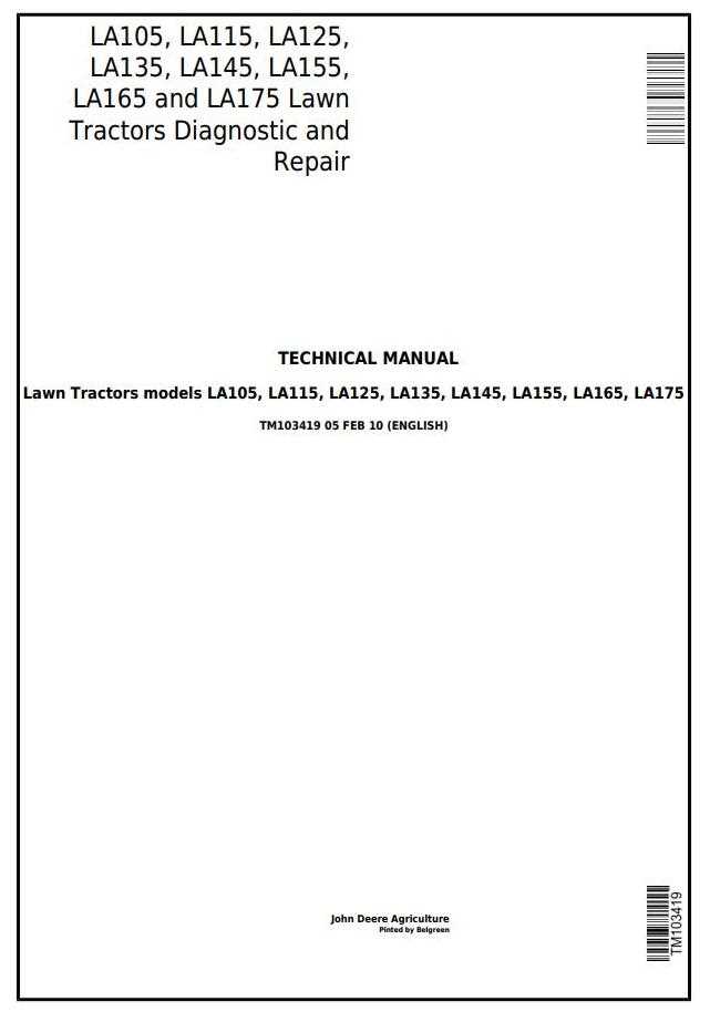 john deere la165 parts diagram