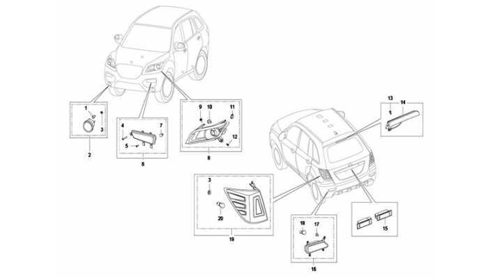 hyundai santa fe body parts diagram