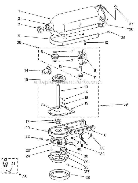 kitchenaid kuds24se parts diagram