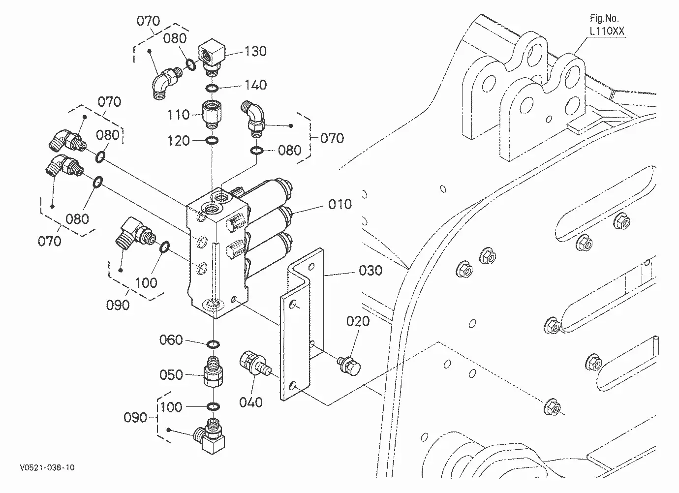 kubota skid steer parts diagram