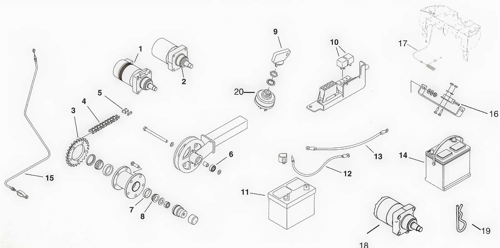 toro sgr 13 parts diagram