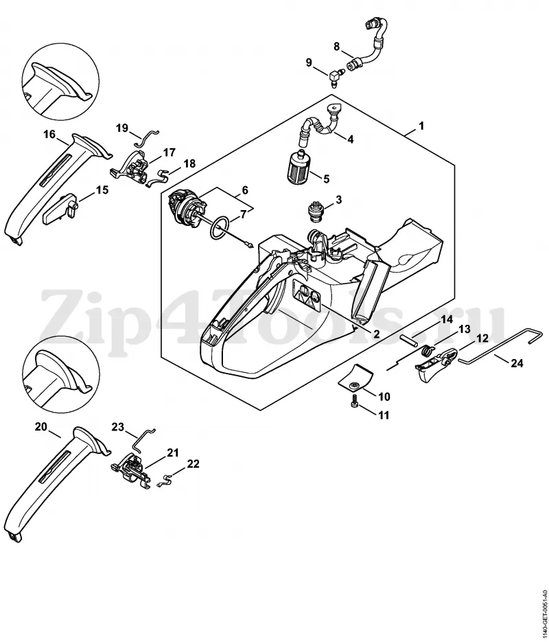 stihl ms 270 parts diagram